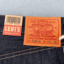 米国製 1944年モデル 大戦 LEVI'S 501XX S501XX 44501-0118 W33 L36 リジッド ホワイトオーク 40s 44 アメリカUSA製 デニムパンツ ジーンズ_画像2