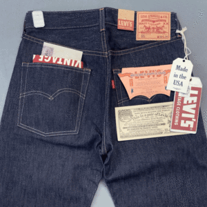 米国製 1966年モデル 最終ホワイトオーク LEVI'S 501XX 66501-0128 W30 L34 ダブルネーム リジッド 未使用 アメリカUSA製 ジーンズ 60s 66