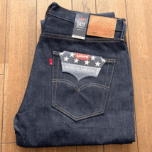 米国製 “PREMIUM” Levi’s 501 00501-2546 W36 L34 リジッド 赤耳 セルビッジ アメリカUSA製005012546 セルビッチ デニムパンツ ジーンズ_画像1