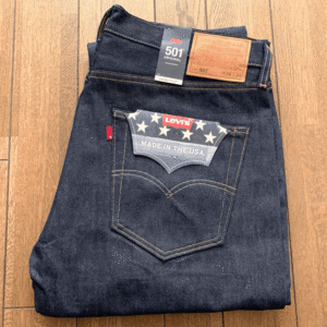 米国製 “PREMIUM” Levi’s 501 00501-2546 W36 L34 リジッド 赤耳 セルビッジ アメリカUSA製005012546 セルビッチ デニムパンツ ジーンズ