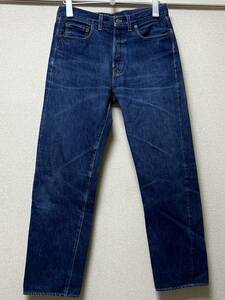 米国製 1966年モデル ダブルネーム LEVI'S 501XX 66501-0008 W32 L34 リジッド 美品 ホワイトオーク デニムパンツ 60s 66 アメリカUSA製