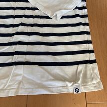 ★【OUTDOOR　PRODUCTS】ZERO　STAIN　汗染み防止マリンボーダーTシャツ　７分袖★_画像3