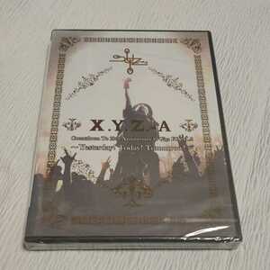 未開封DVD X.Y.Z.→A Countdown To 10th Anniversary 10 Gigs FINAL!! Yesterday!Today!Tomorrow!