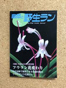 自然と野生ラン 2009年6月号　※ フウラン 花蓮 ウラシマソウ ※ 園芸JAPAN