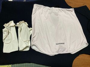 値下げ シマノ（Shimano） SUN PROTECTION　サンプロテクション　サンシェード&グローブ　ホームクリーニング済み