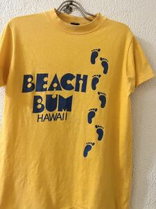 70s BVD Heavy BEACH BUM Hawaii Tシャツ