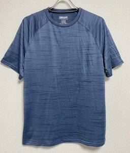 新品 XL ★ コストコ メンズ 半袖 アクティブ Tシャツ ブルー US-L カークランド シグネチャー 紺 男性用 大きいサイズ ビッグサイズ