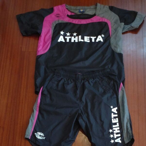 ATHLETA ハーフピステ 上下セット サイズM