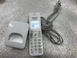 Panasonic 電話機子機 KX-FKD404-W 中古品A-2990