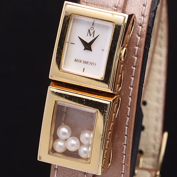 ミキモト パール付腕時計 ベルト3本付き | royalbay.gr