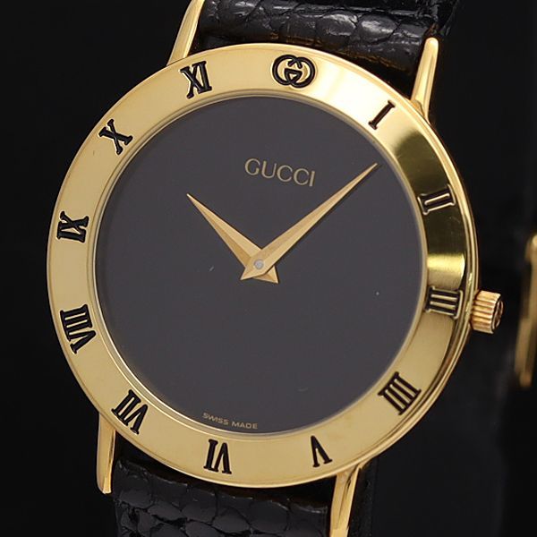 グッチ GUCCI 9300 クロノグラフ 白文字盤 メンズ 腕時計 クオーツ