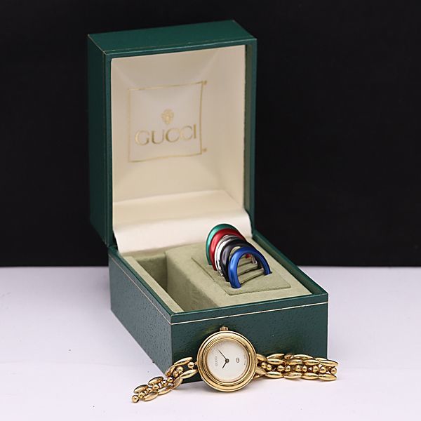 ☆絶版品☆ - 稼働品含む✩.*˚GUCCI チェンジベゼル 1500L テクノス