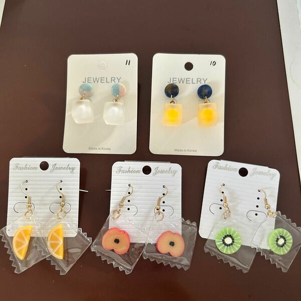 可愛いピアス5点まとめ売り