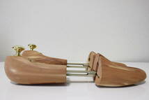 D685 美品 Ermenegildo Zegna エルメネジルドゼニア 木製 シューツリー シューキーパー シューズ 靴 純正 SIZE:SM_画像5