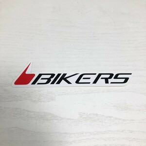 BIKERS bikers バイカーズ ステッカー 白背景黒文字　S60