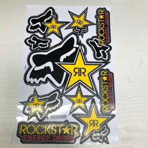 Rockstar Energy ロックスター EnergyDrink モトクロス GPレーシング ステッカー デカール セット　 S53