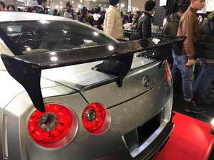 ０８～　Ｒ３５　ＧＴＲ　ＴＳ－ＳＴＹＬＥ　ＧＴウイング　ランプ付（カーボン+ＦＲＰ）