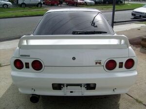  Skyline BNR32 HCR32 NSM-STYLE trunk spoiler FRP