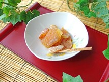 ぶどう糖あんず145g(甘くてフルーティーな杏子の和菓子です)ブドウ糖をまぶしたアンズの甘露煮 グルコースアプリコット_画像4