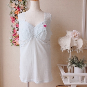 OI703 *5L new goods large size .... a little over . cotton anti-bacterial deodorization Bra Cami soft cup attaching inner sax 