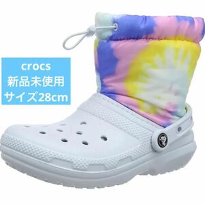 crocsクロックス サンダル クラシック ラインド ネオ パフ ブーツ 新品未使用 28cm