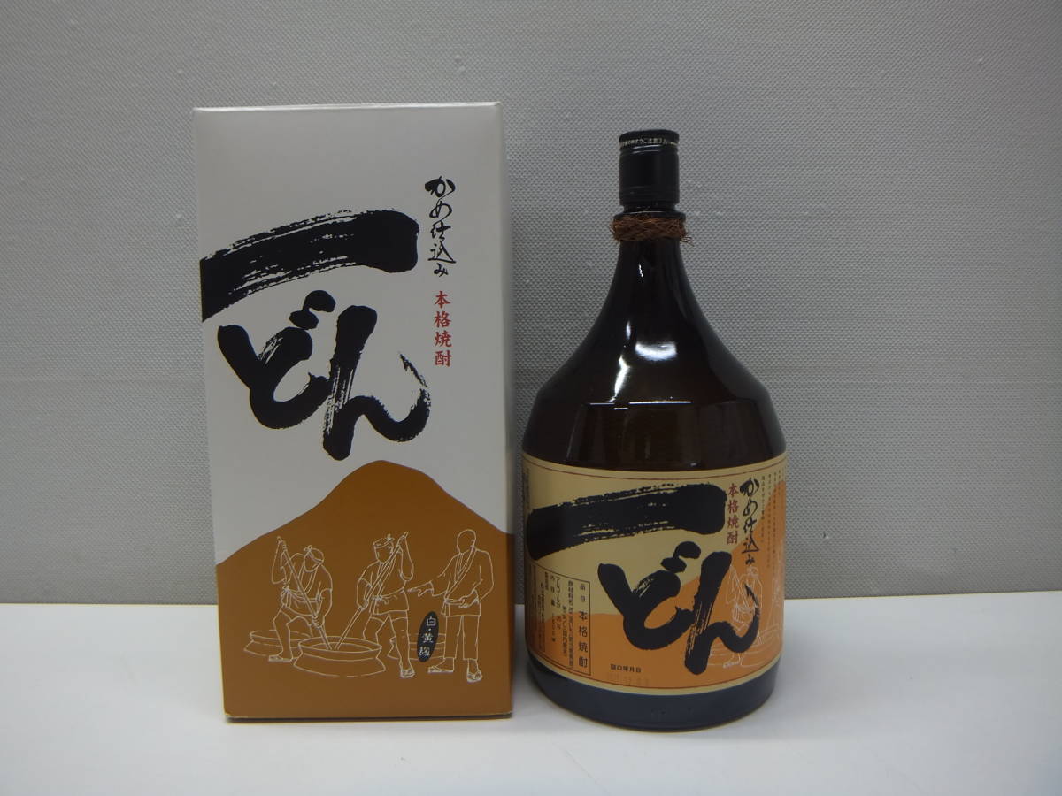 ヤフオク! -「焼酎一どん」(焼酎) (アルコール)の落札相場・落札価格