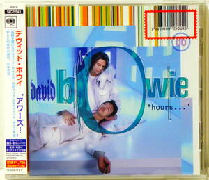 RARE ! 見本盤 デヴィッド ボウイ アワーズ PROMO ! DAVID BOWIE HOURS SONY MUSIC JAPAN SICP 543 WITH OBI
