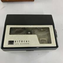 【L1】 Hitachi TRQ-370 トランジスタテープレコーダー 動作未確認 ジャンク品 日立 中古オーディオ テープレコーダー レコーダー 566-73_画像8