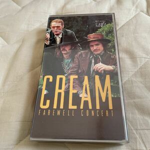 エリッククラプトン クリーム伝説公演/CREAM FAREWELL CONCERT VHS HI-FI 50min 美品