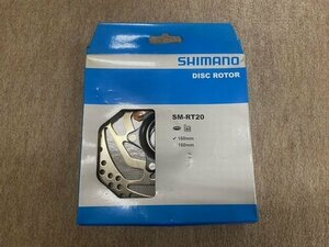 4*1609 未使用品!!【SHIMANO /シマノ】SM-RT20 ディスクブレーキ 160mm ※キズ・匂い有り 全国送料510円 札幌・店頭引渡し可