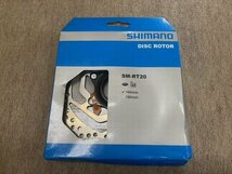 4*1610 未使用品!!【SHIMANO /シマノ】SM-RT20 ディスクブレーキ 160mm ※キズ・匂い有り 全国送料510円 札幌・店頭引渡し可_画像1