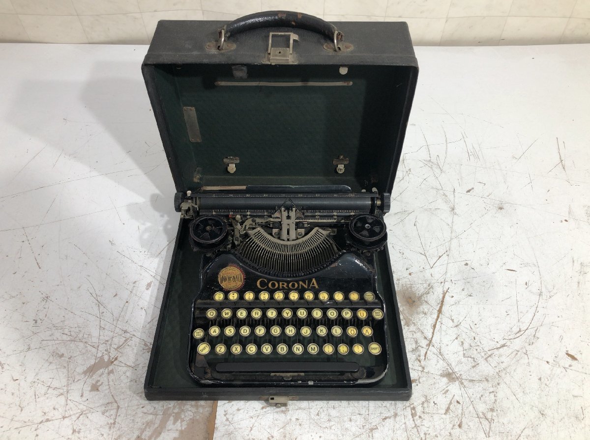 ヤフオク! -「タイプライター corona」の落札相場・落札価格
