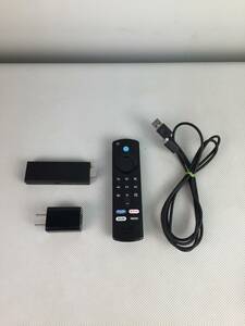 A7733●Amazon アマゾン fire TV stick 第3世代 本体/S3L46N リモコン/P4C6EN アダプター/FANA7R 【リセット済み】 保証あり