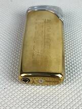 A7791◇RONSON CIRCULAR FLAME LIGHTER ロンソン ライター ゴールド 未確認 中古品_画像7