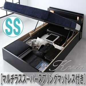 [0554] light outlet attaching * gas pressure type tip-up storage bed [Kezia][ke The ia] multi las super spring mattress attaching SS[ semi single ](7