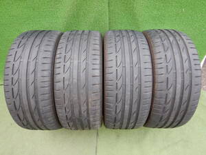 ★BS POTENZA S001★225/45R17 94Y 残り溝:2本5.5mm以上/2本6.2mm以上 2017年 傷、汚れ、シワ、片べり等あり 4本 MADE IN JAPAN