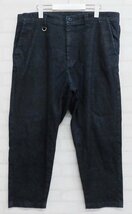 3P3369/SOPHNET SOPH-210004 WIDE CROPPED TAPERED STRETCH DENIMPANTS ソフネット デニムパンツ_画像2