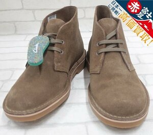 2S7556/未使用品 Clarks Bushacre3 クラークス ブッシュエーカー スエードチャッカブーツ 7