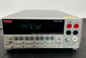 【校正済み・標準付属品付き】2700　マルチメーター/データ取得システム 　Keithley／ケースレー