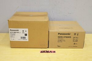 6836A22 未使用 Panasonic パナソニック ダウンライト NTS60071WLE1/NDN27600S 2個セット 照明器具