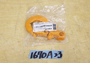 1670A23 未使用 KITO キトー ウエフック L5BA008-10012 レバーブロック 吊上げ 作業