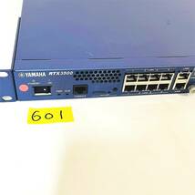 601【通電OK】YAMAHA RTX3500 ギガアクセス VPN ルーター CD13-0097001 / M13-0006 中小規模多地点 AC100-240V 50/60Hz 0.38A ヤマハ_画像3