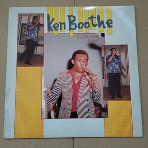 ken boothe / talk to me レゲエ LP オリジナル盤　レア 送料無料　匿名配送　宅急便80サイズ