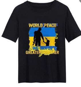 激レア ウクライナ軍 義勇兵 外人傭兵 ウクライナ戦争支援Tシャツ 実物公式 ウクライナ大使館支援