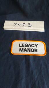 ★　ワッペン　LEGACY MANOR ★