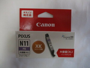 【期限切れ 2023.09】未開封品★Canon キヤノン 純正 インクタンク/XKI-N11XL PB フォトブルー/大容量タイプ