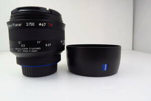 Carl Zeiss Milvus 50mm F2 M ZF.2 Nikon beautiful goods 