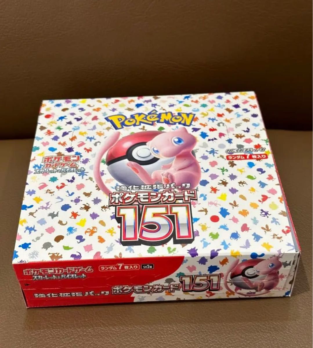 ポケモンカード151 1BOXシュリンク付き シュリンク無し1BOX セット売り