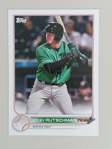 MLB 2022 TOPPS PRO DEBUT ラッチマン RUTSCHMAN ベース