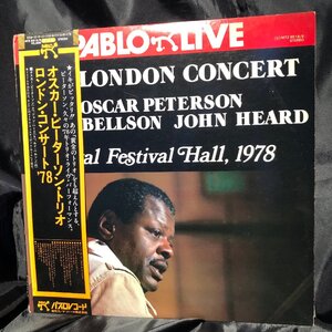 Oscar Peterson, Louis Bellson, John Heard / The London Concert 2LP Pablo Live・POLYDOR